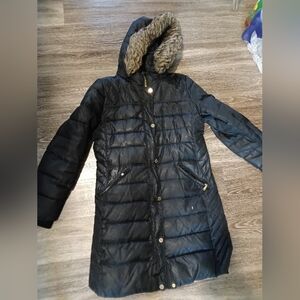 Women's Michael Kors Puffer Down Coat With Hood Size PL